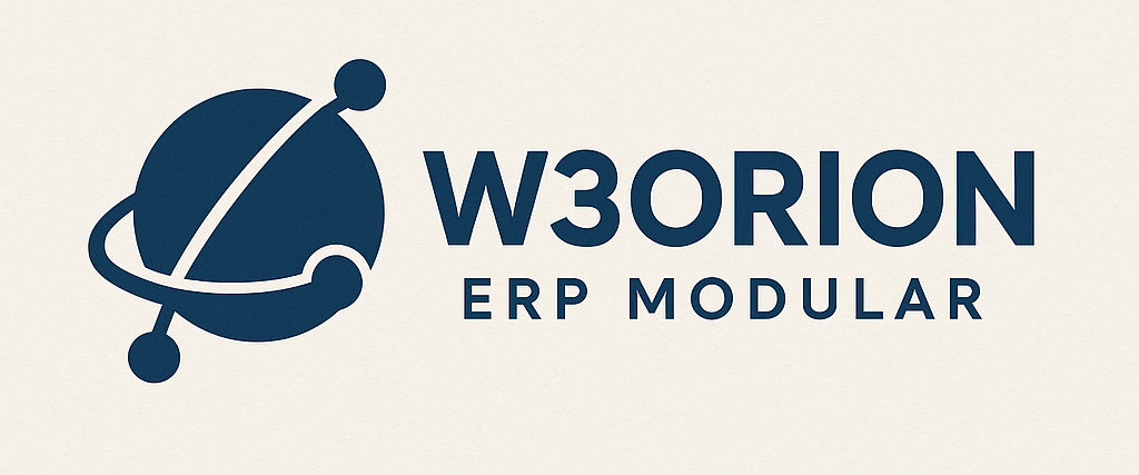 Logo de W3ORION ERP Modular